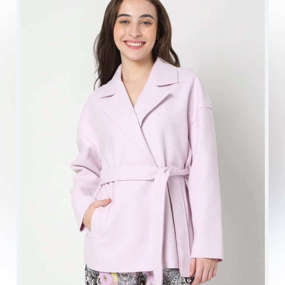 Vero Moda Belted Wrap  Coat